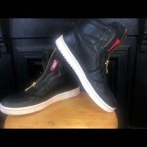 Nike Air Jordan 1s WMNS Leather w/zippers